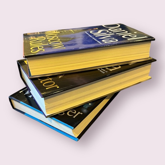 3 Daniel Silva novels - hardcover; The Defector, The Messenger, Moscow Rules - Picture 8 of 14